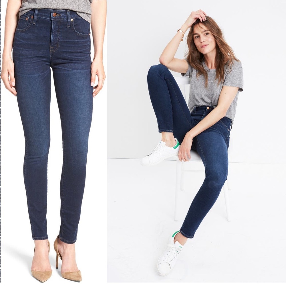 Madewell 10” High Rise Skinny Jean 26T